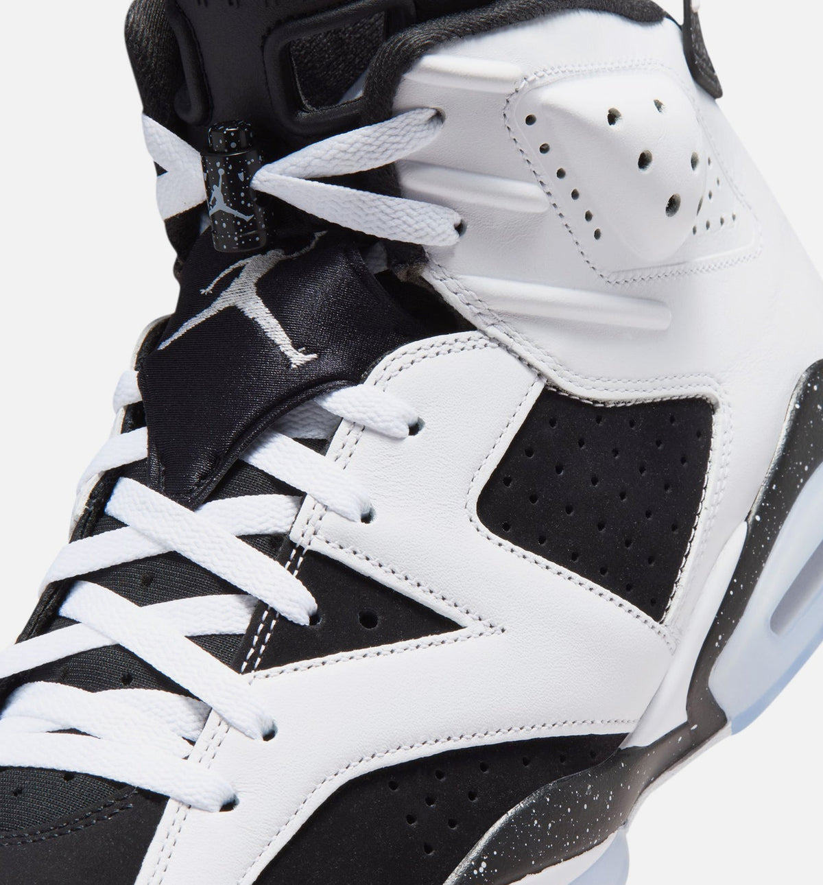 Air Jordan 6 Retro Black and White – Men’s Lifestyle Shoe (Black/White)