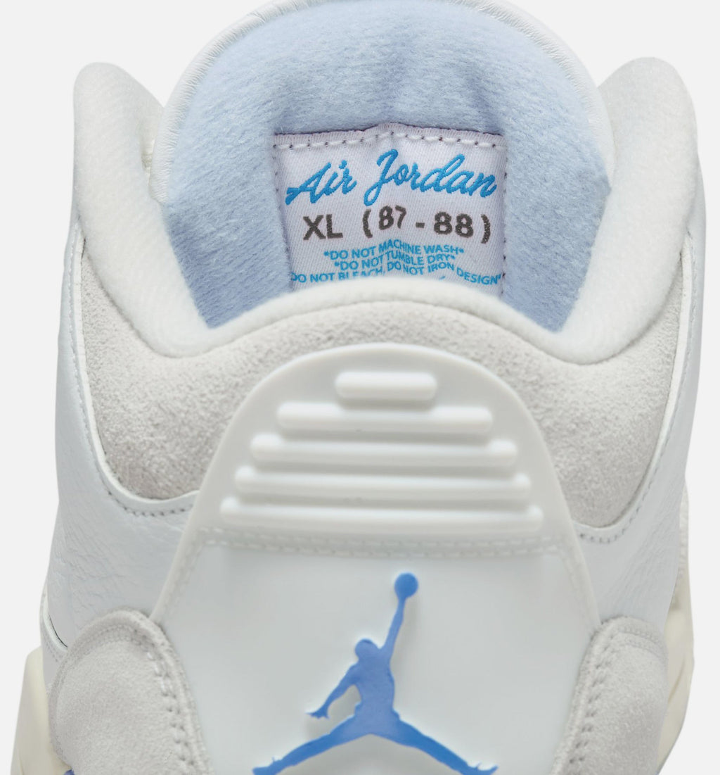 Air Jordan 3 Retro Lucky Shorts – Men’s Lifestyle Shoe (Summit White/Hydrogen Blue/Legend Blue)