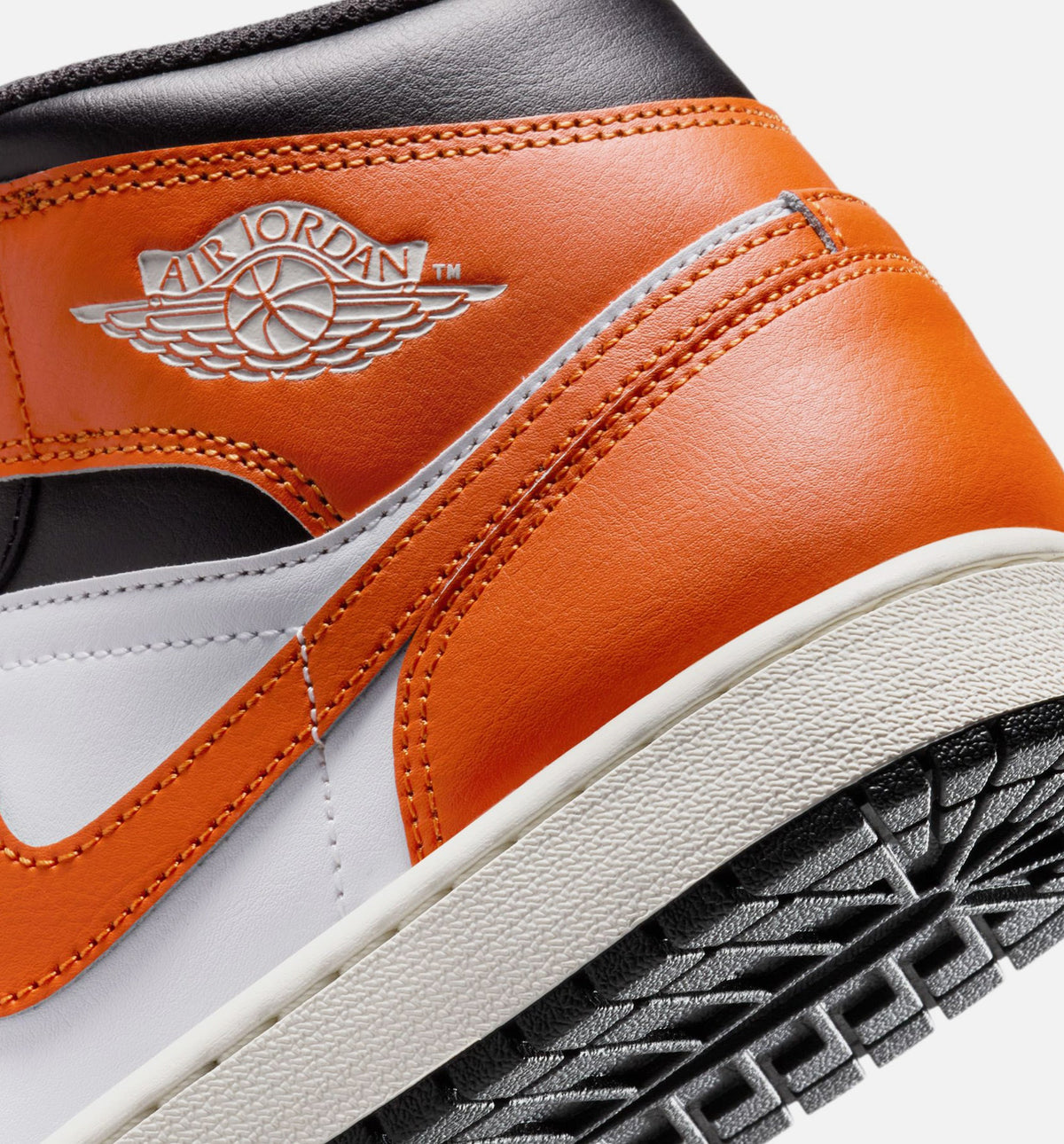 Air Jordan 1 Mid – Men’s Lifestyle Shoe (Starfish/White/Sail/Black)