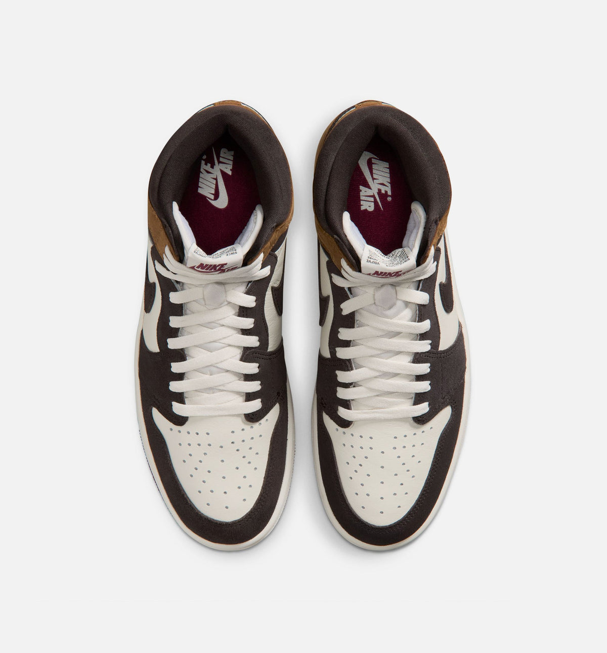 Air Jordan 1 Retro High OG Love Letter – Men’s Lifestyle Shoe (Shadow Brown/Team Red/Light British Tan)