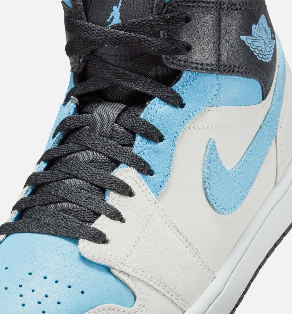 Air Jordan 1 Mid SE – Men’s Lifestyle Shoe (Summit White/Blue Chill/Black)