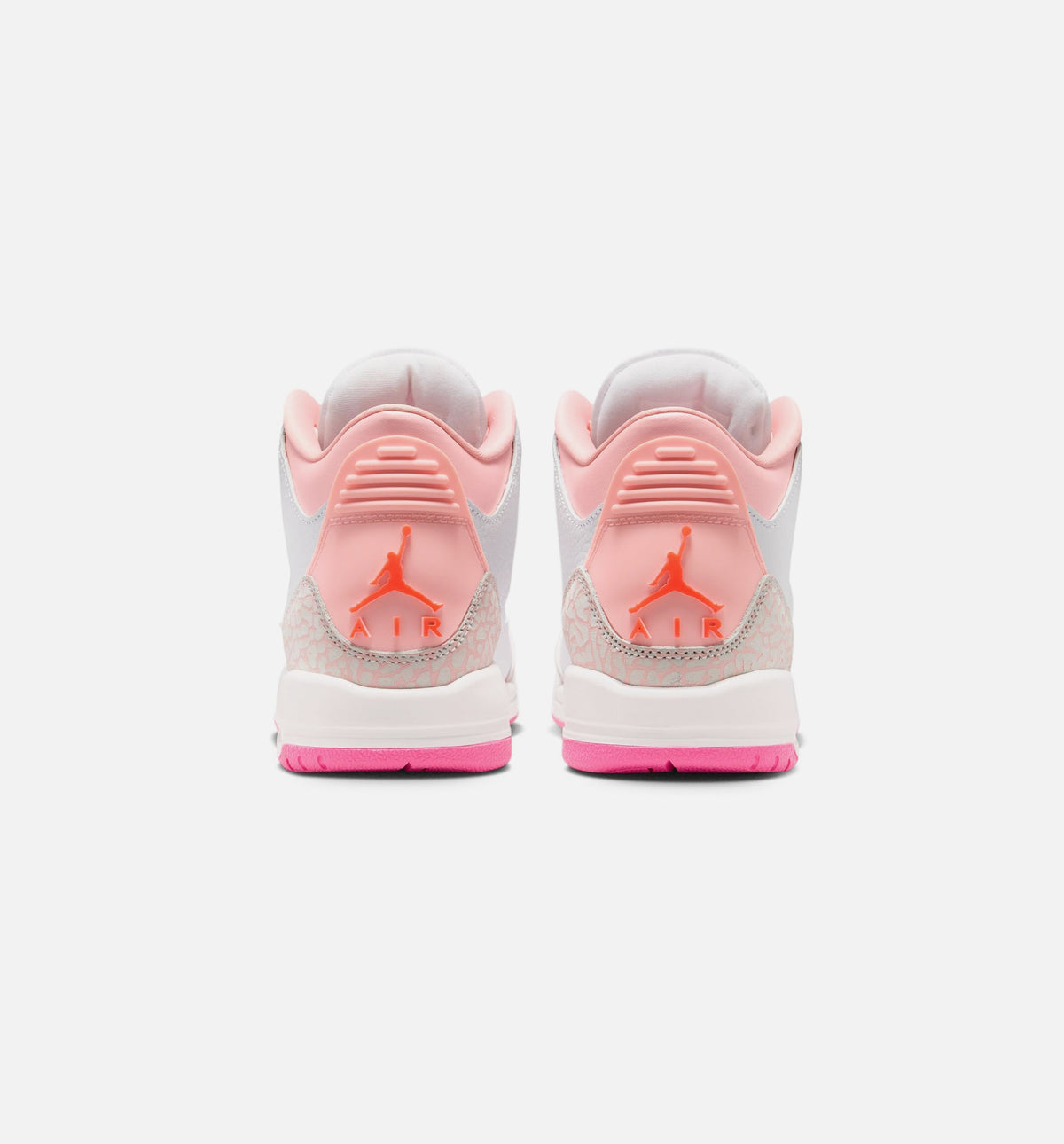 Air Jordan 3 Retro Spring Flowers – Grade School Lifestyle Shoe (Pearl Pink/Pink Bloom/Pink Glow/Hyper Orange)