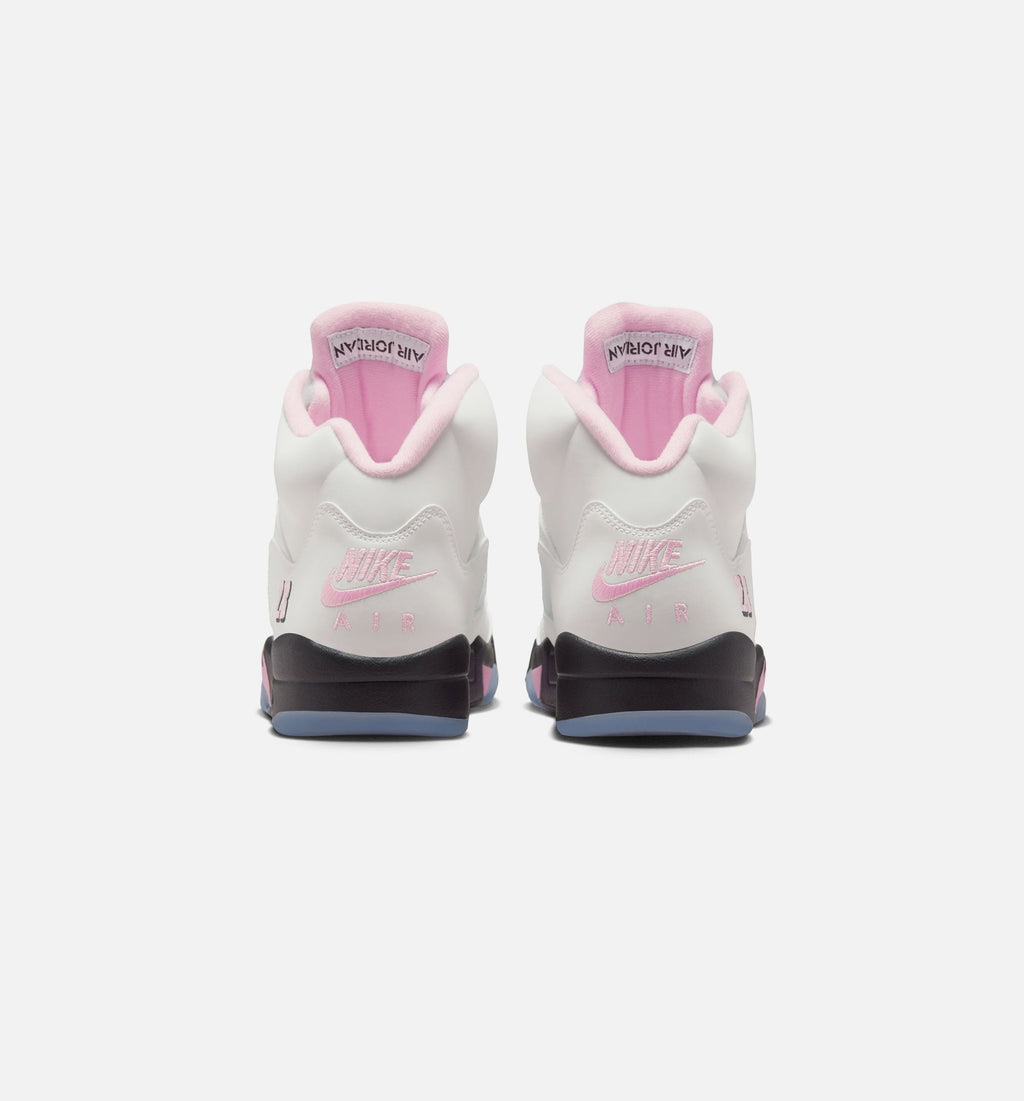Air Jordan 5 Retro Medium Soft Pink – Men’s Lifestyle Shoe (White/Soft Pink/Black)