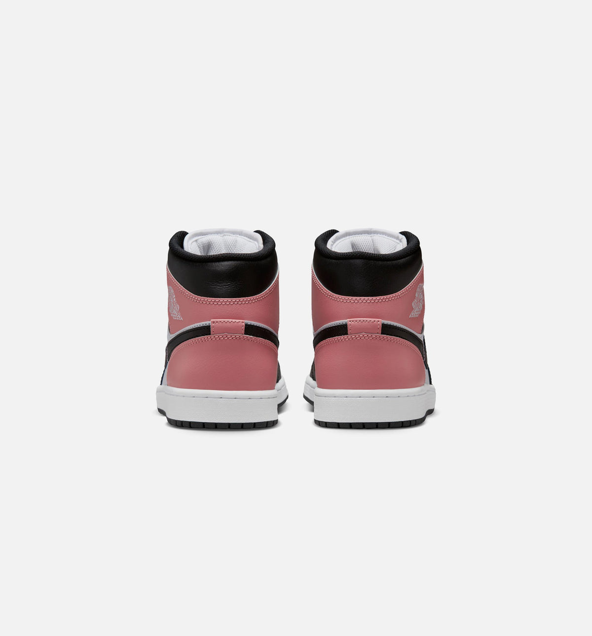 Air Jordan 1 Mid – Men’s Lifestyle Shoe (White/Rust Pink/Black)