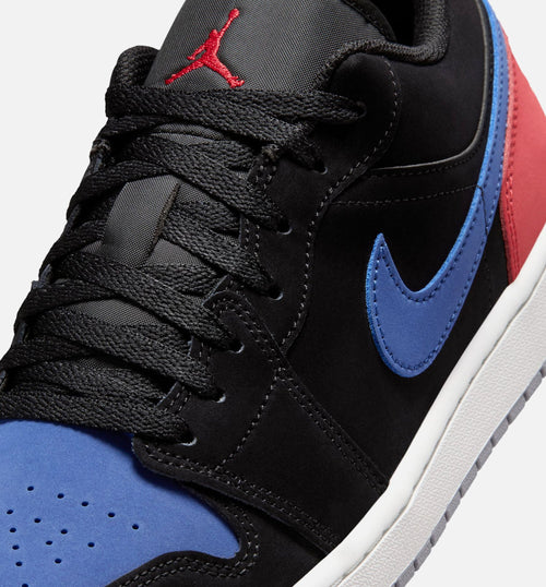 Air Jordan 1 Low – Men’s Lifestyle Shoe (Black/Summit White/True Blue/Varsity Red)
