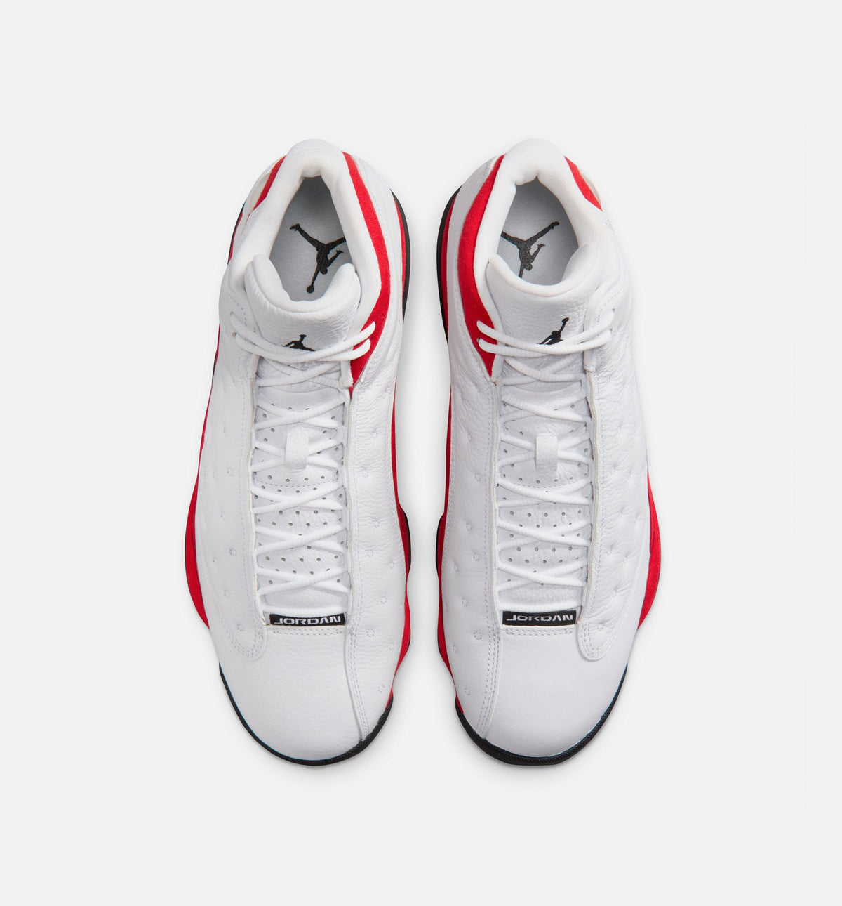 Air Jordan 13 Retro White and University Red – Men’s Lifestyle Shoe (White/Black/True Red)