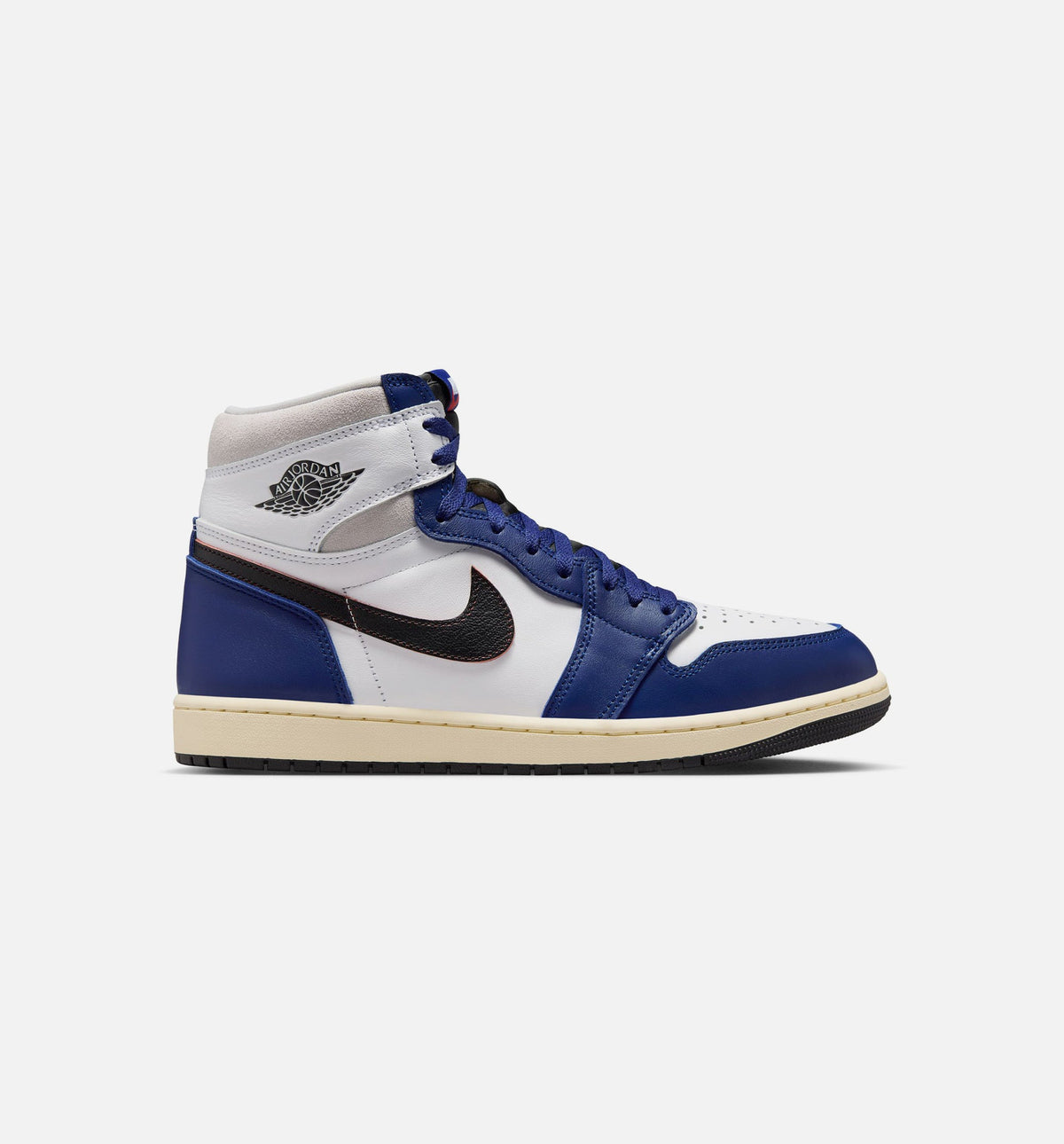 Air Jordan 1 Retro High OG Rare Air Deep Royal Blue – Men’s Lifestyle Shoe (White/Black/Neutral Grey/Deep Royal Blue)