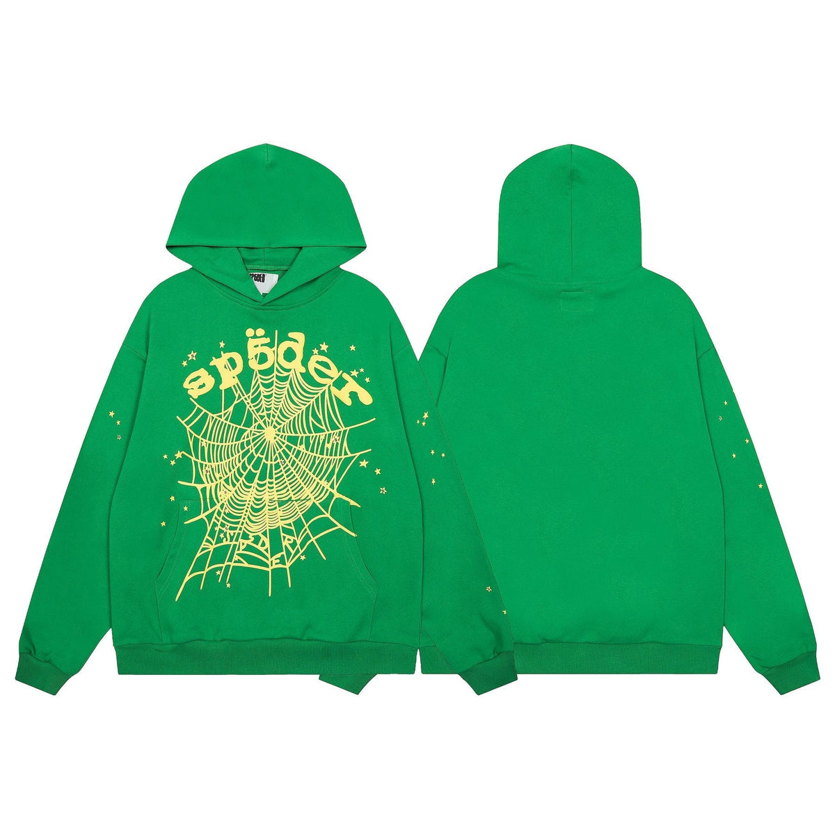 Sp5der Spiderweb Graphic Hoodie & Sweatpants Set